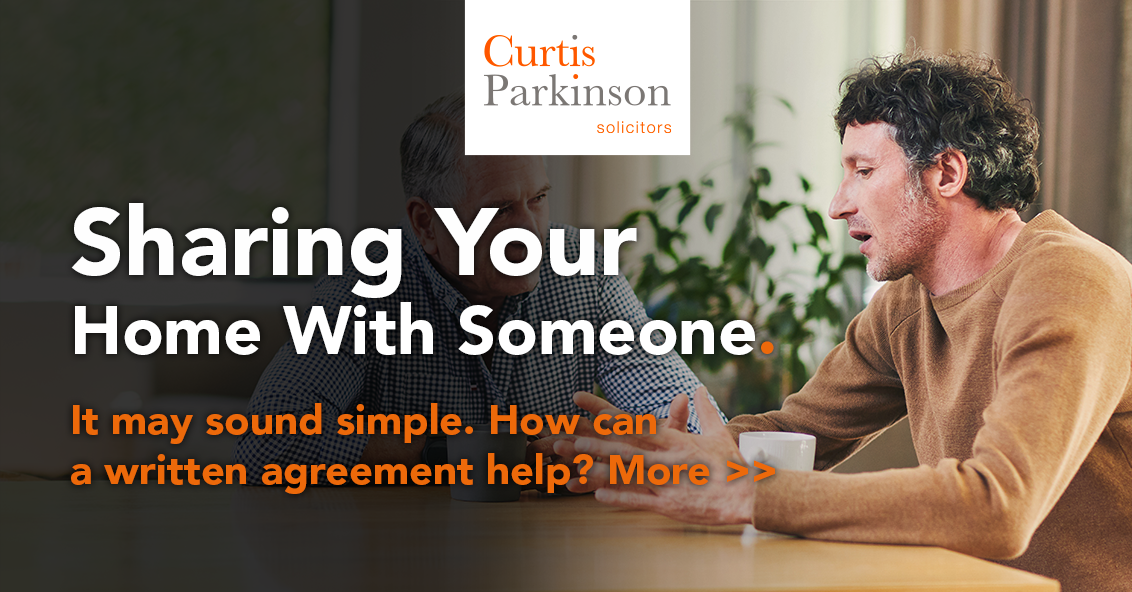 Sharing Your Home With Someone Curtis Parkinson