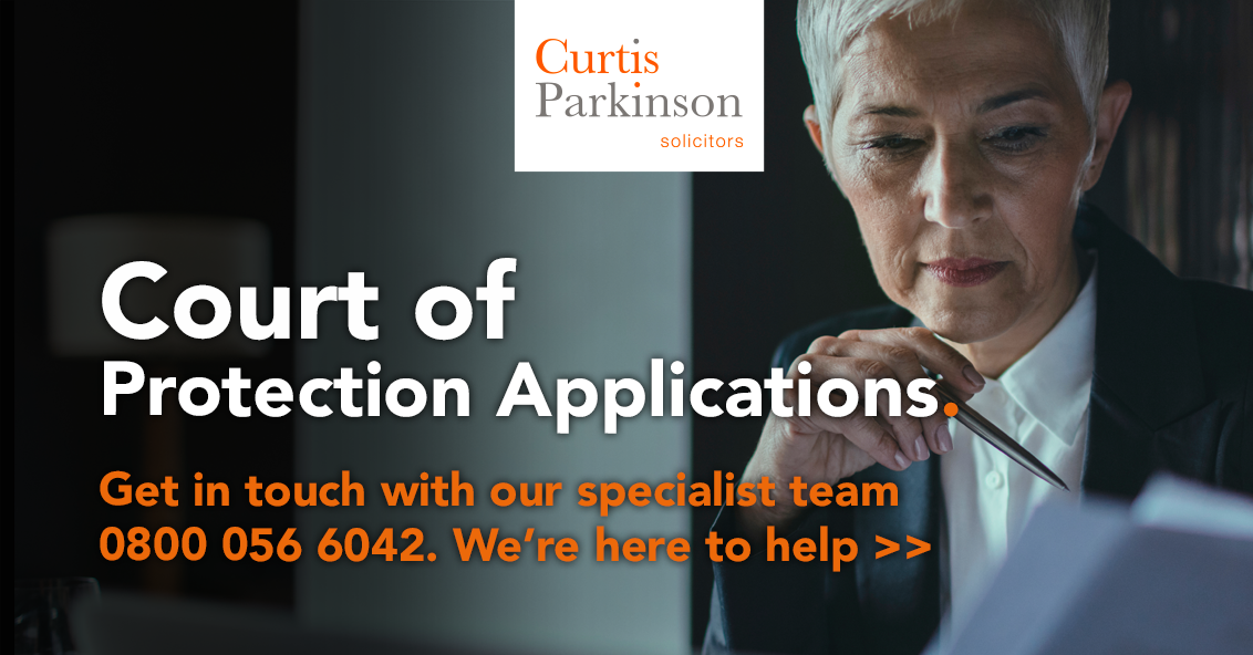 Court of Protection & Deputyship Applications Curtis Parkinson