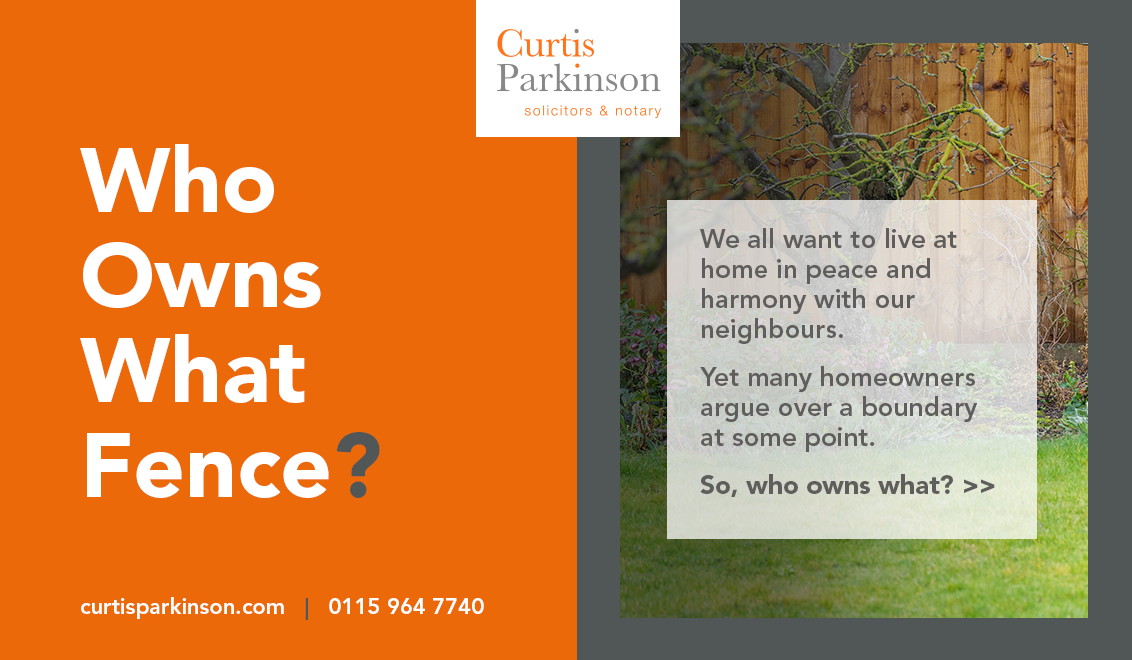 Curtis Parkinson Who Owns What Fence?