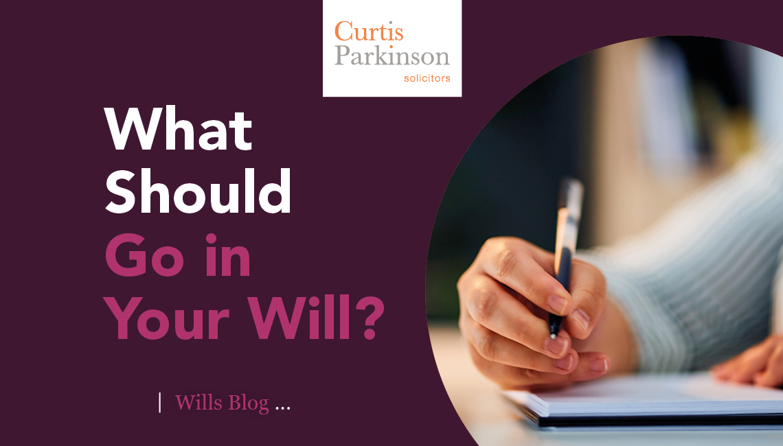A Checklist for Making a Will | Curtis Parkinson